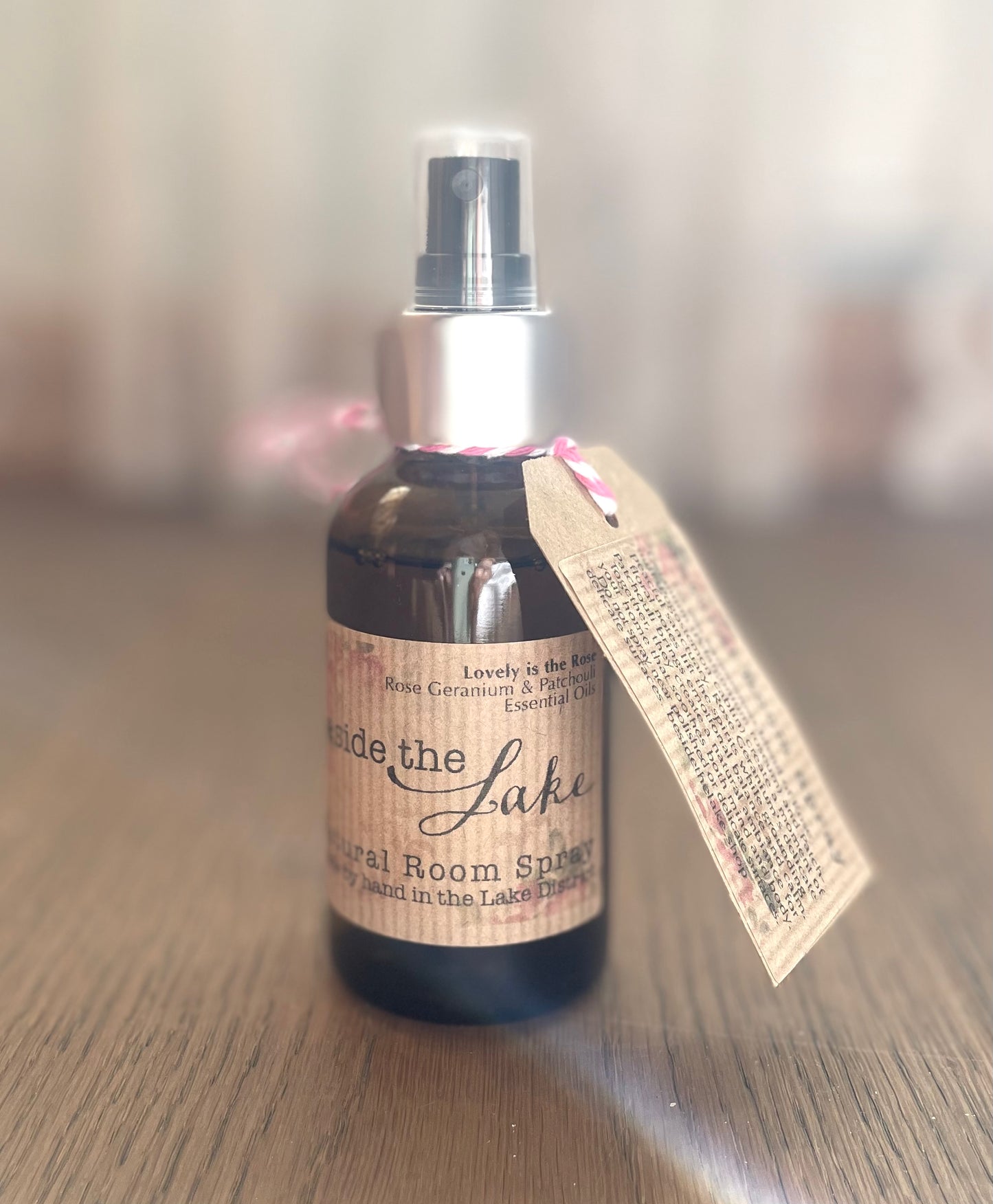 Natural Room Spray - Lovely is the Rose Essential Oil Blend 100ml